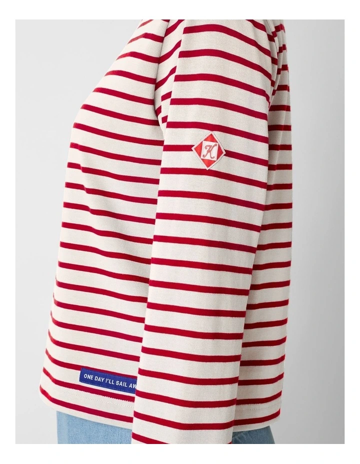 Breton Stripe Tee in Assorted image 4