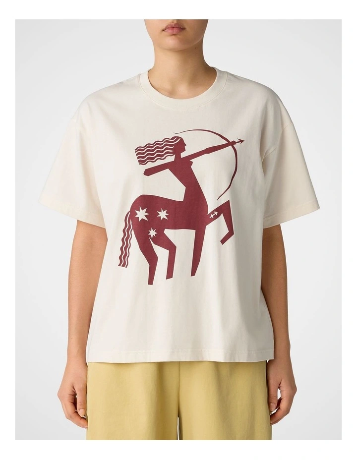 Sagittarius Astrology T-Shirt in Assorted image 1