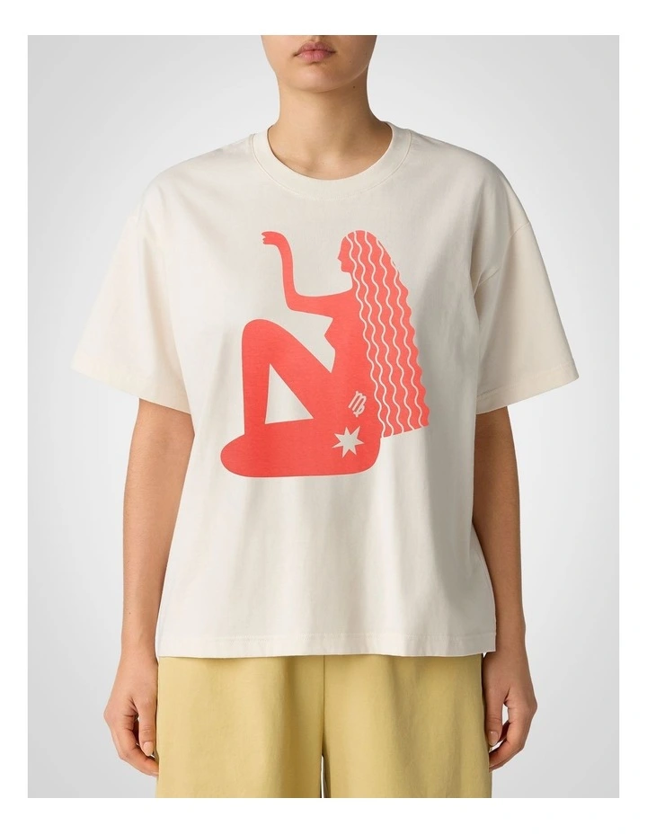 Virgo Astrology T-Shirt in Assorted image 1