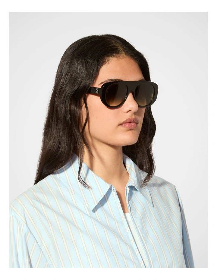 Cloud Sunglasses in Black image 5