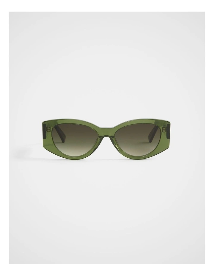 Horizon Sunglasses in Olive image 2