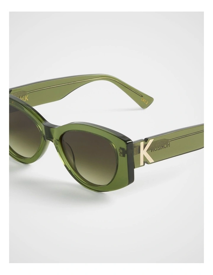 Horizon Sunglasses in Olive image 4
