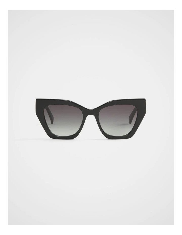 Monarch Sunglasses in Black image 3