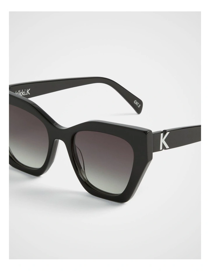 Monarch Sunglasses in Black image 4