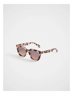 Sunset Sunglasses in Milk in Blush
