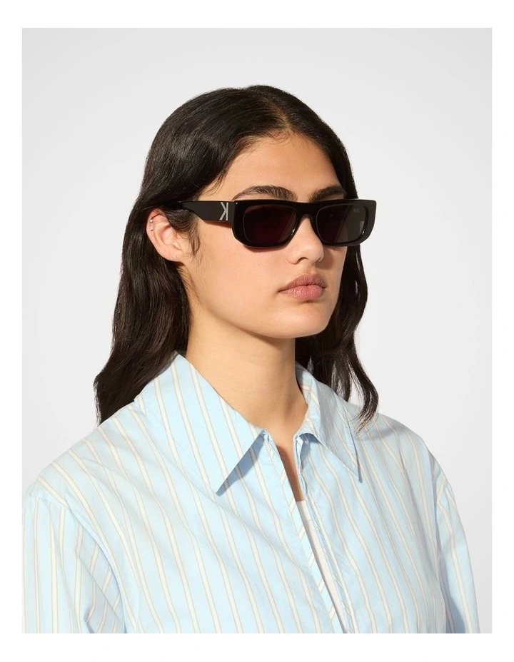 Tiger Sunglasses in Black image 3