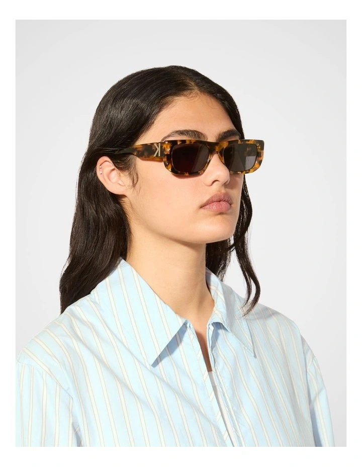 Tiger Sunglasses in Brown image 3