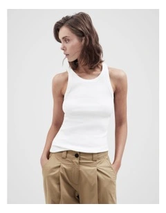 The Classic Tank in White