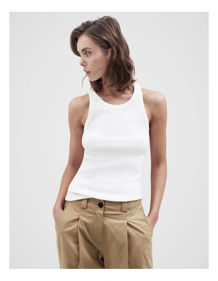 The Classic Tank in White image 1