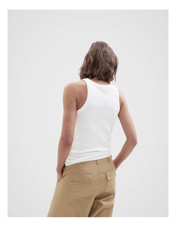 The Classic Tank in White image 2