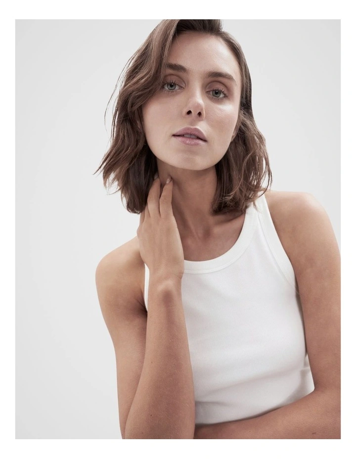 The Classic Tank in White image 3