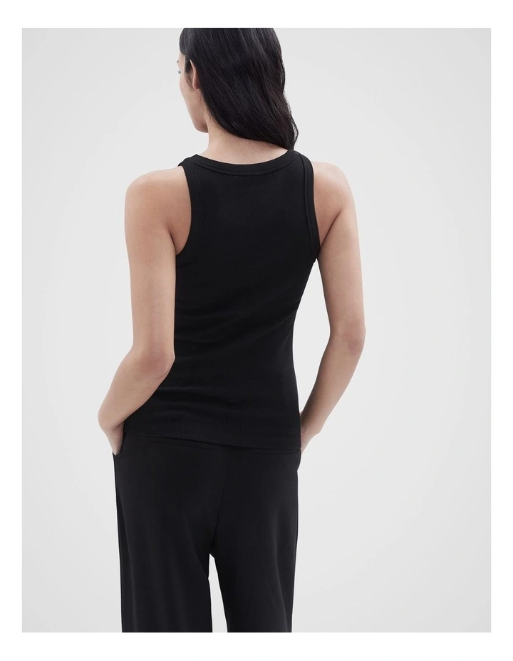 The Classic Tank in Black image 2