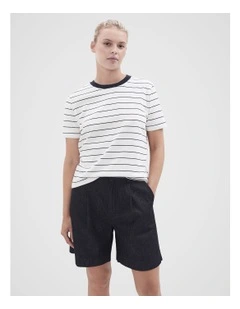 The Classic Crew Tee in White
