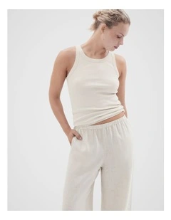 The Classic Tank in Beige