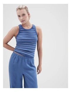 The Classic Tank in Blue