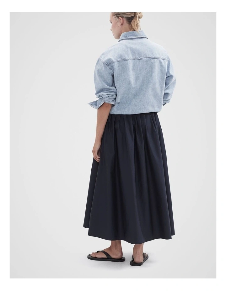 Full Skirt in Navy image 2