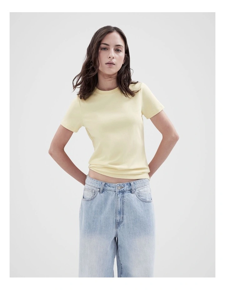 Aus Cotton Fitted Tee image 1
