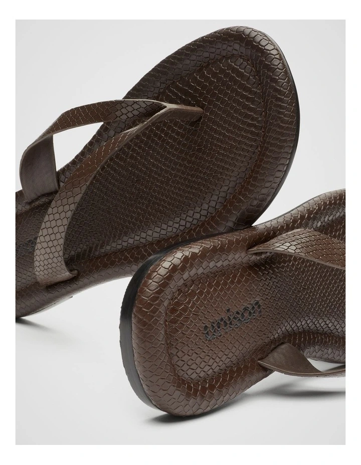 Niki Leather Thong image 2