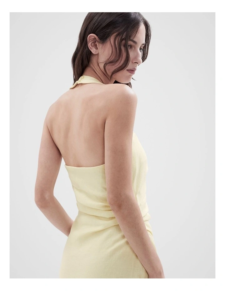 Linen Halter Dress image 2