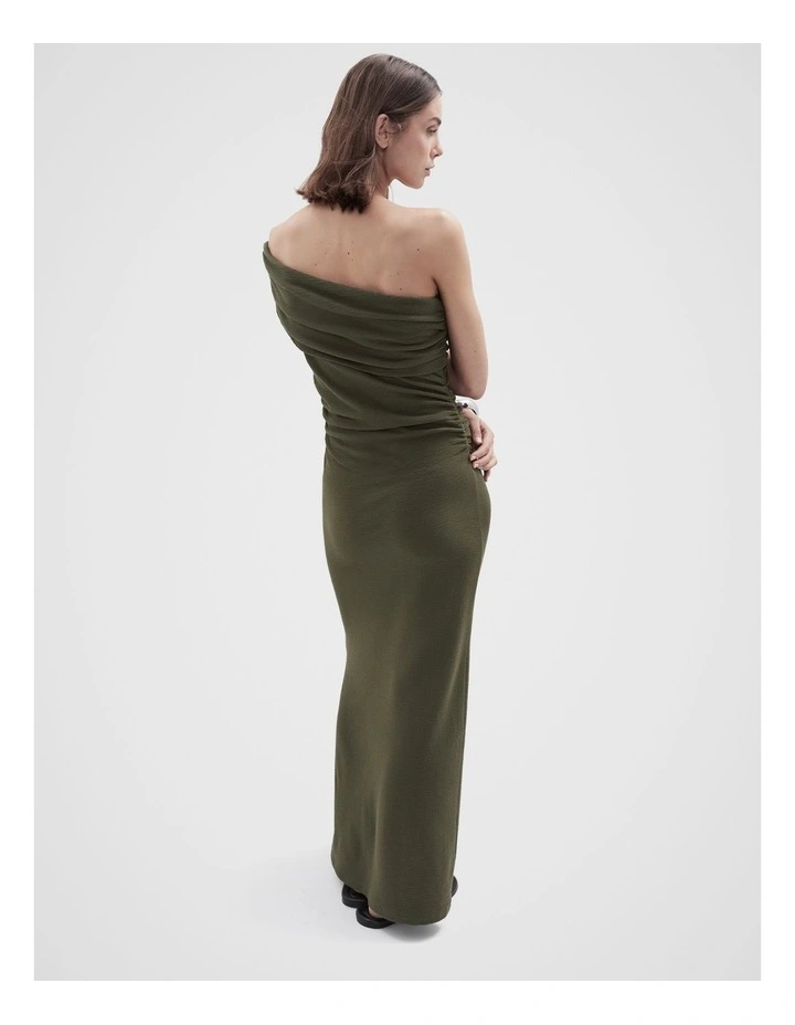 Textured One Shoulder Dress image 2