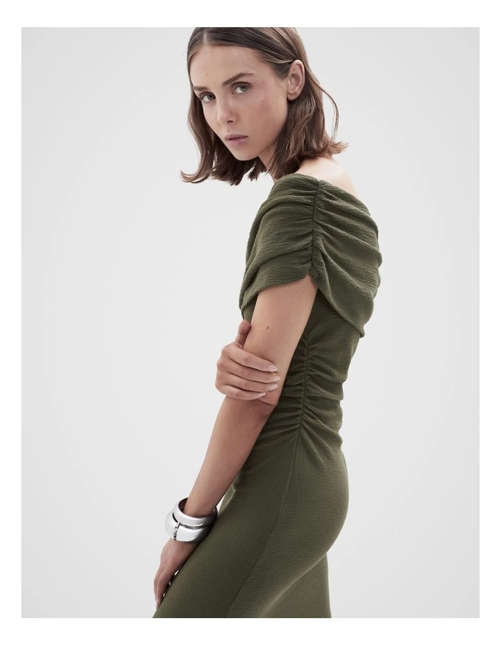 Textured One Shoulder Dress image 3