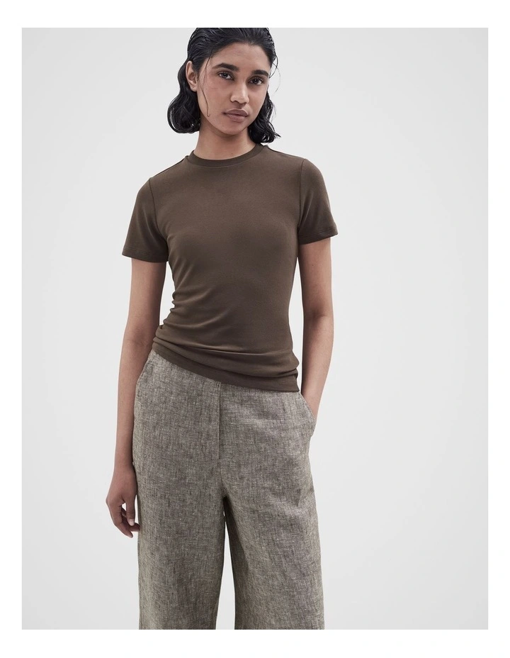 Aus Cotton Fitted Tee image 1