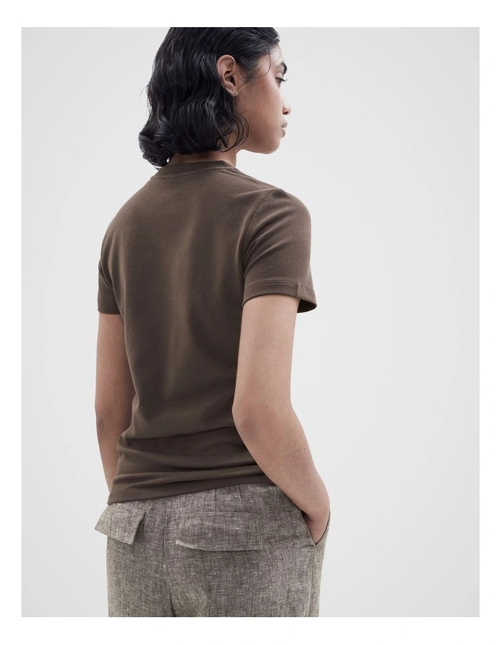 Aus Cotton Fitted Tee image 2