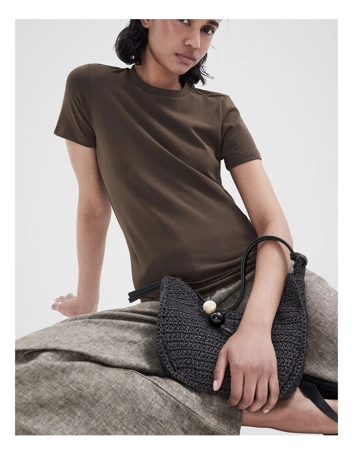 Aus Cotton Fitted Tee image 3