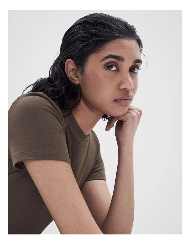 Aus Cotton Fitted Tee image 4