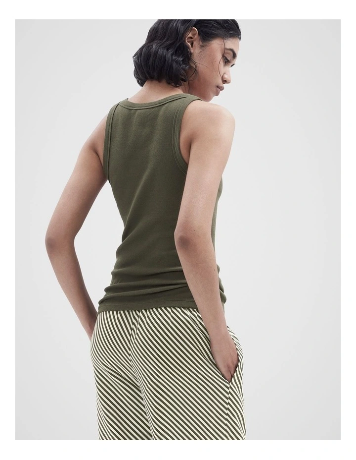The Classic Tank in Green image 2