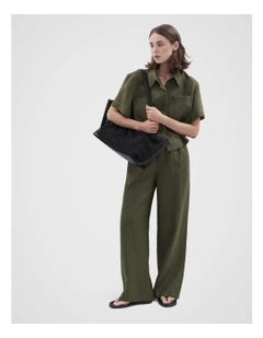 Essential Linen Wide Leg Pant