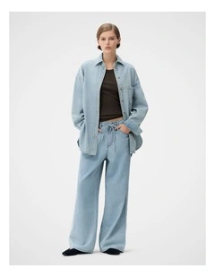 Relaxed Pant in Blue