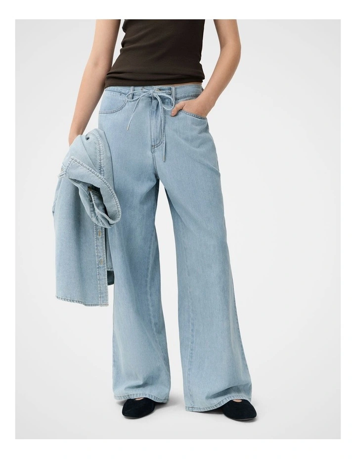 Relaxed Pant in Blue image 2