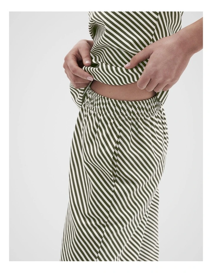 Stripe Wide Leg Pant image 3