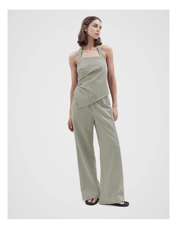 Stripe Wide Leg Pant image 4