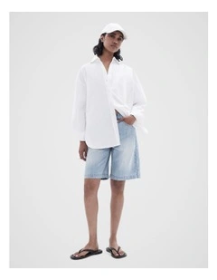 Denim Bermuda Short
