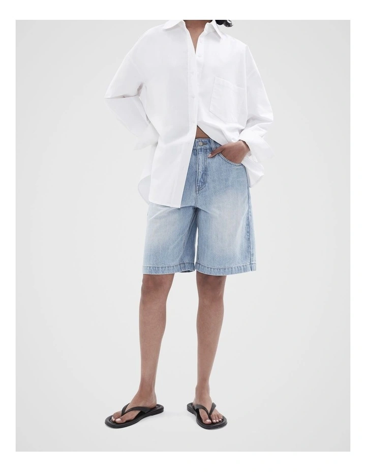 Denim Bermuda Short image 3