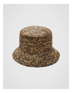Raffia Bucket Hat