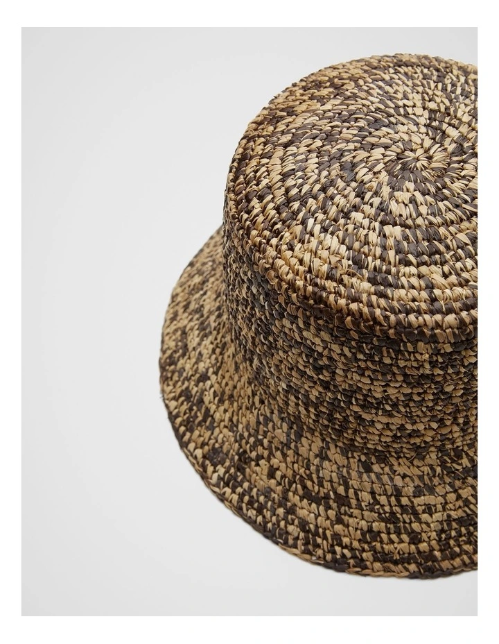 Raffia Bucket Hat image 2