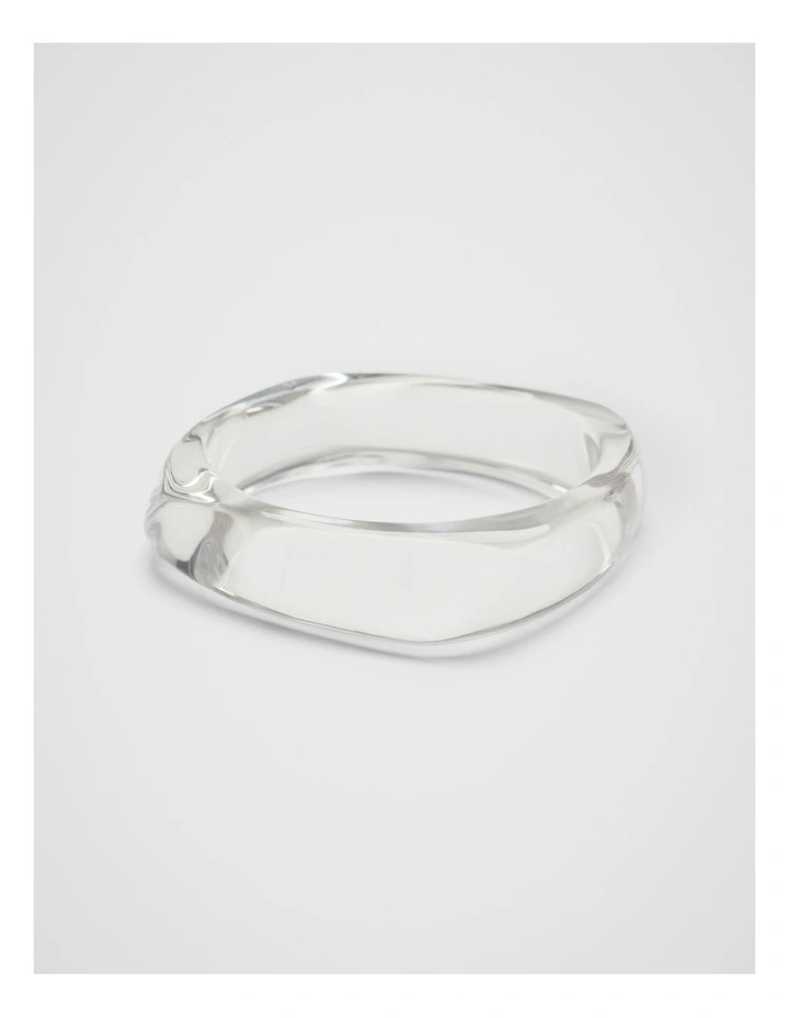 Elise Bangle in Silver image 1