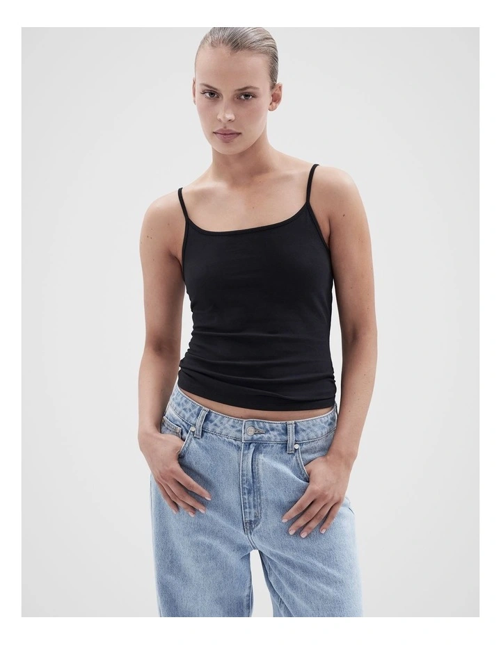 Essential Layering Cami in Black image 1