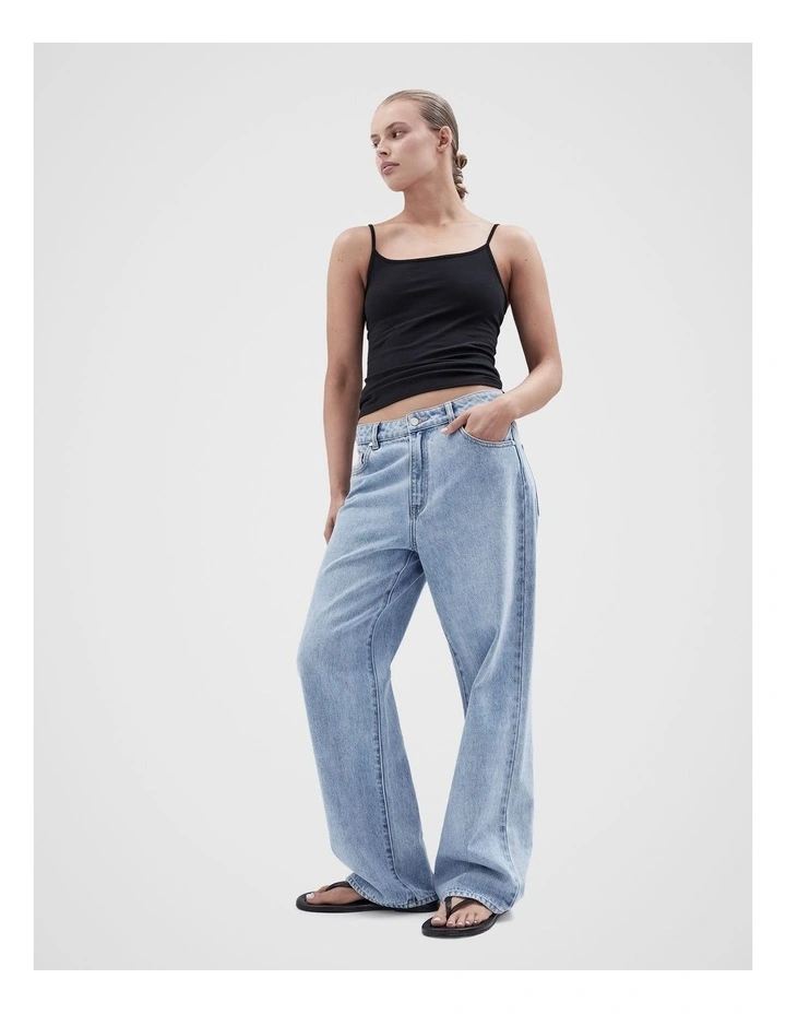 Essential Layering Cami in Black image 3