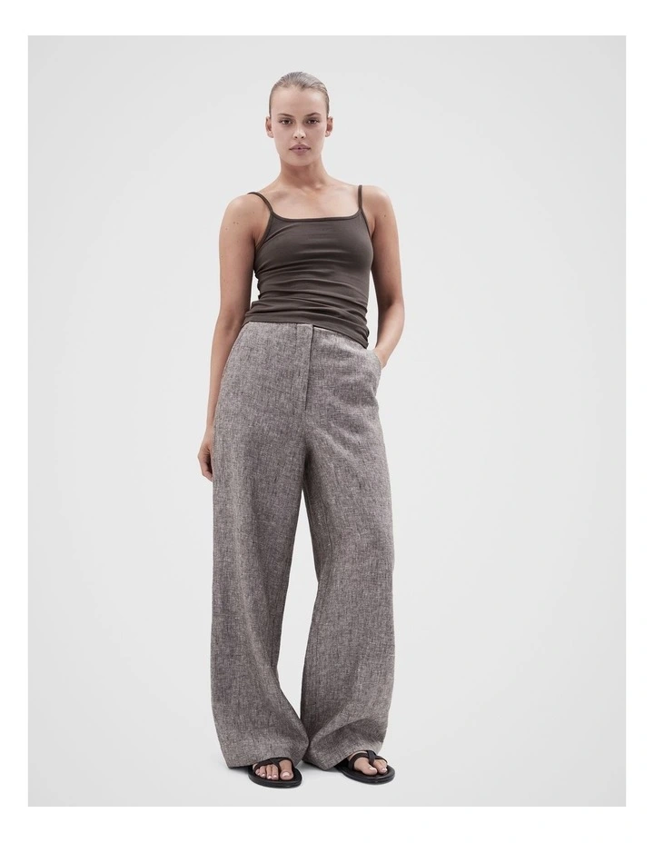 Essential Layering Cami in Brown image 4