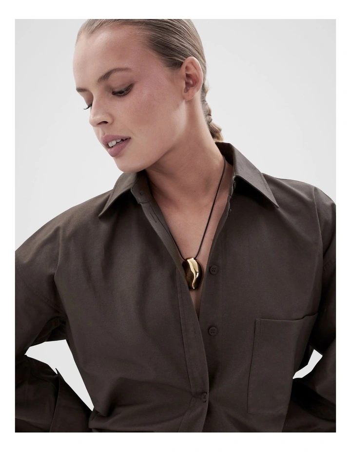 Oversized Oxford Shirt image 4