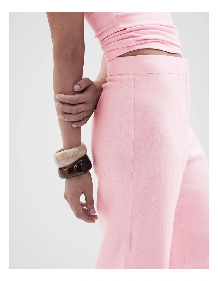 Linen Tailored Pant image 3