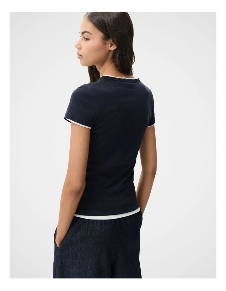 Fine Fitted Tee image 2