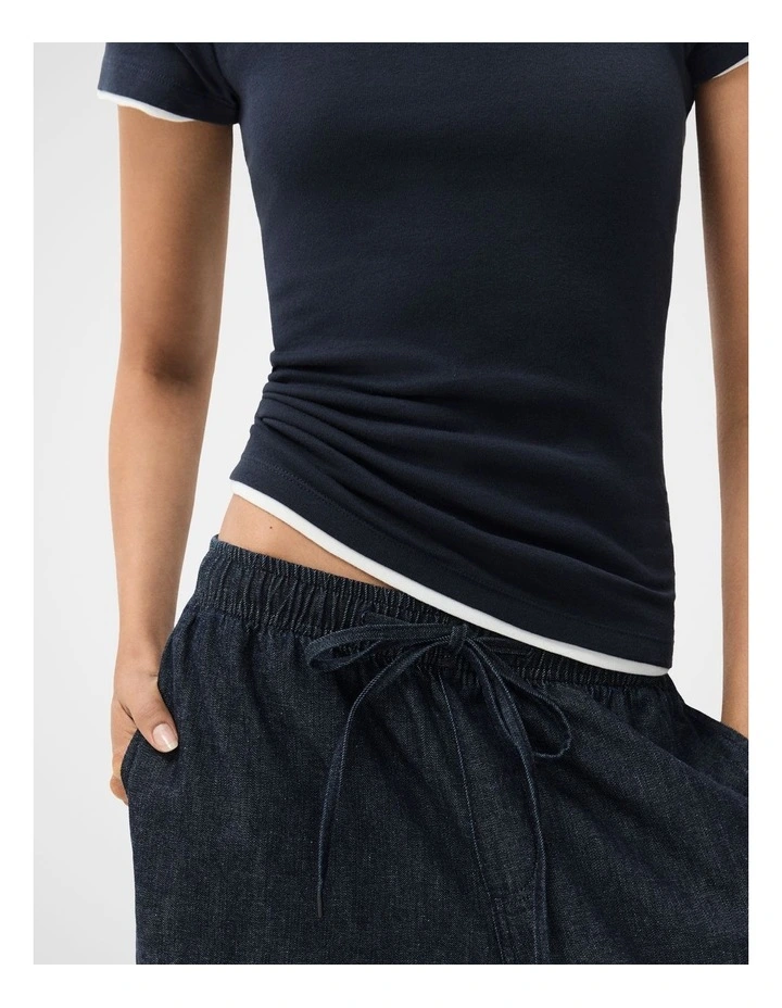 Fine Fitted Tee image 4