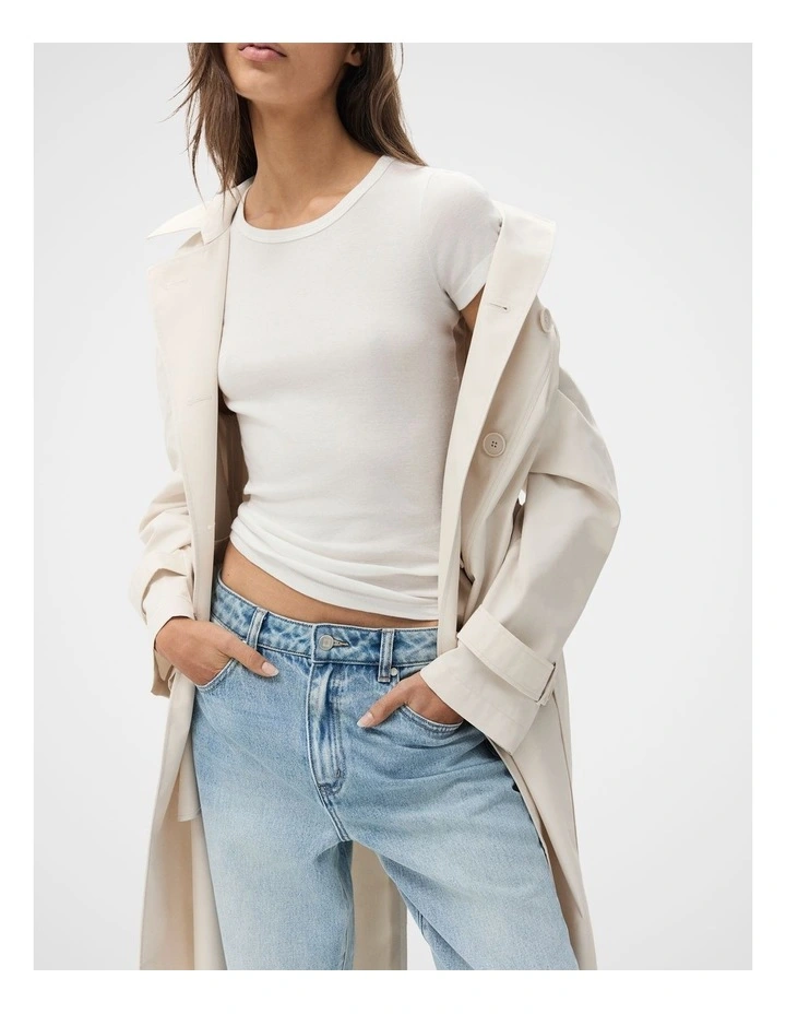 Fine Fitted Tee image 3