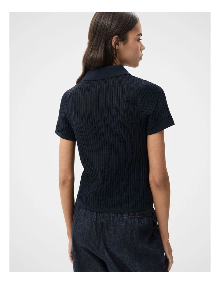 Sporty Knit Polo image 2