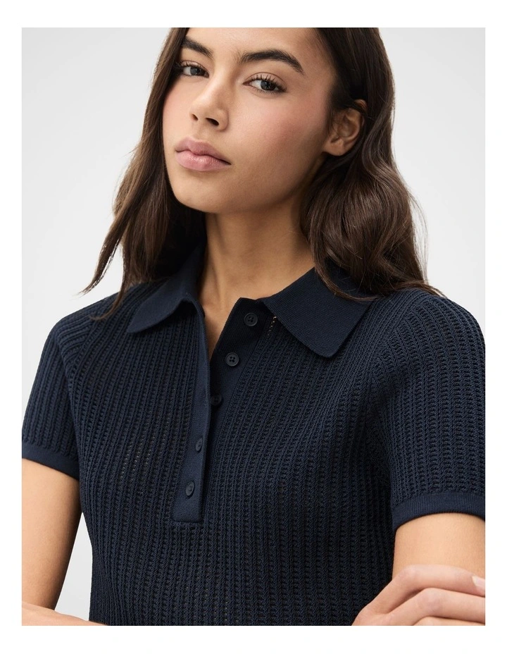Sporty Knit Polo image 3